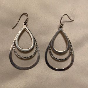 Silpada triple hoop earrings